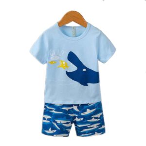 100% Cotton baby summer T-shirt colors printed