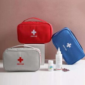 Emergency Medical Storage Bag Portable Mini First Aid Medical Bags For Home Office Travel empty bag