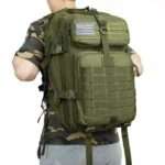 green tactical backpack