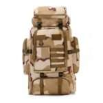 military camo backpack