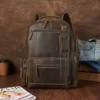 custom leather backpack