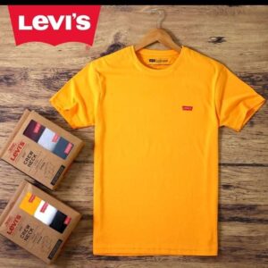 Levi’s Yellow Men’s t shirt manufacturer in India