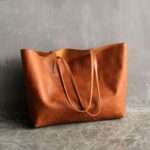 leather tote bags for women