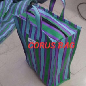 Indian Market Nylon Shopping Bag With Zip in India