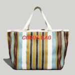 nylon shopping tote bag