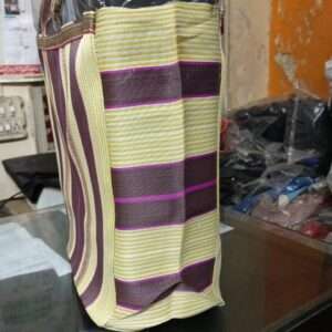 Corus Striped Nylon shopping bag manufacturer and exporter Delhi