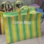 nylon beach tote bag with zipper