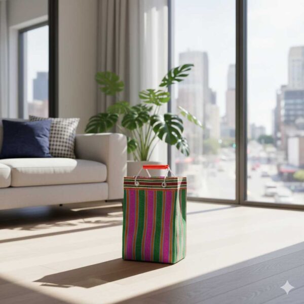 Reusable Recycled Nylon Carryall Bag