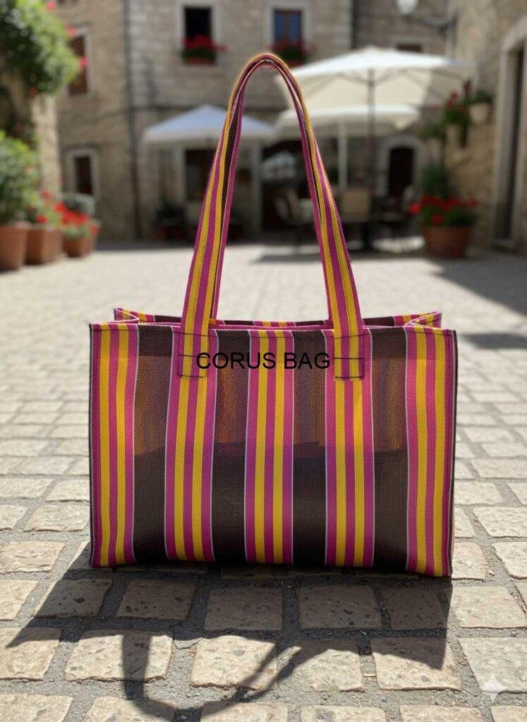 Stylish Recycled Nylon Handbag