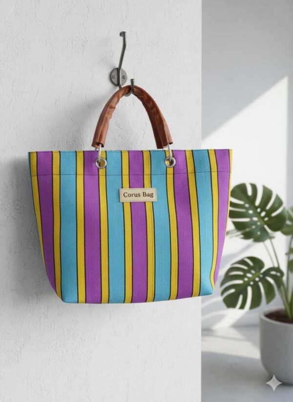 Sustainable Recycled Nylon Shopping Bag Sustainable Recycled Nylon Shopping Bag