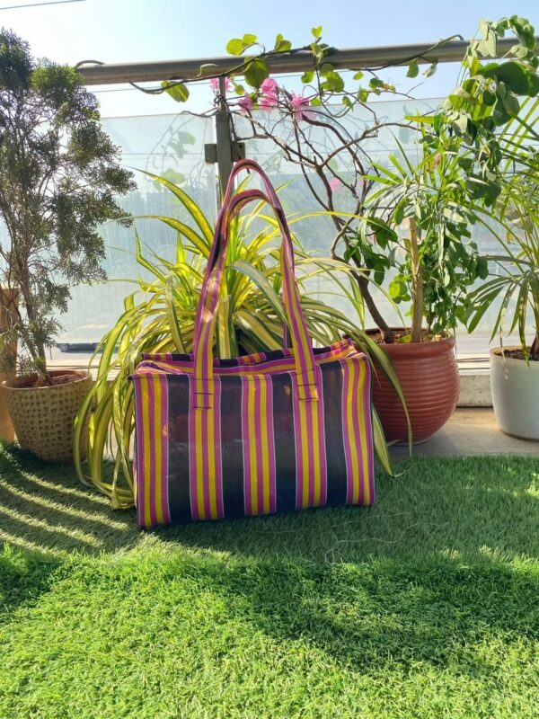 Stylish Recycled Nylon Handbag