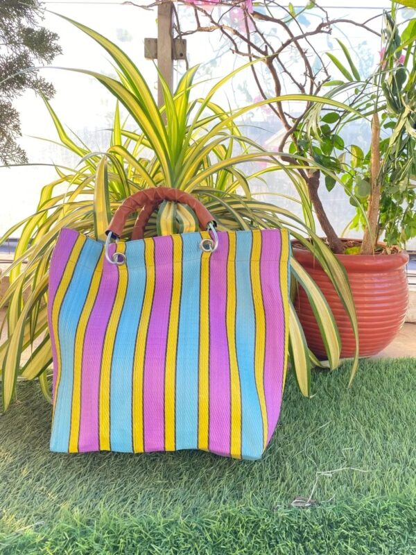 Sustainable Recycled Nylon Shopping Bag