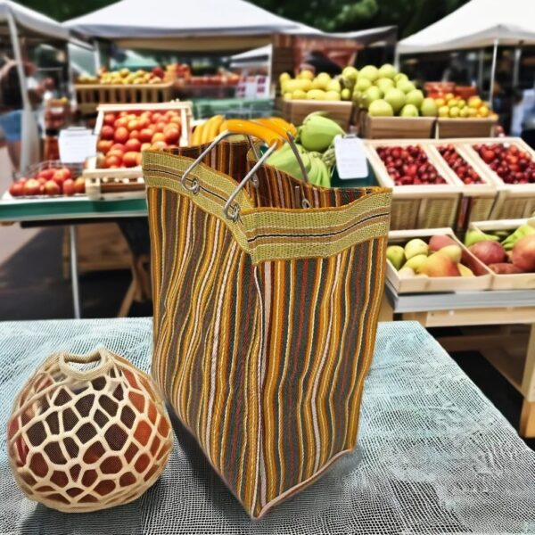 Reusable Recycled Nylon Carryall Bag