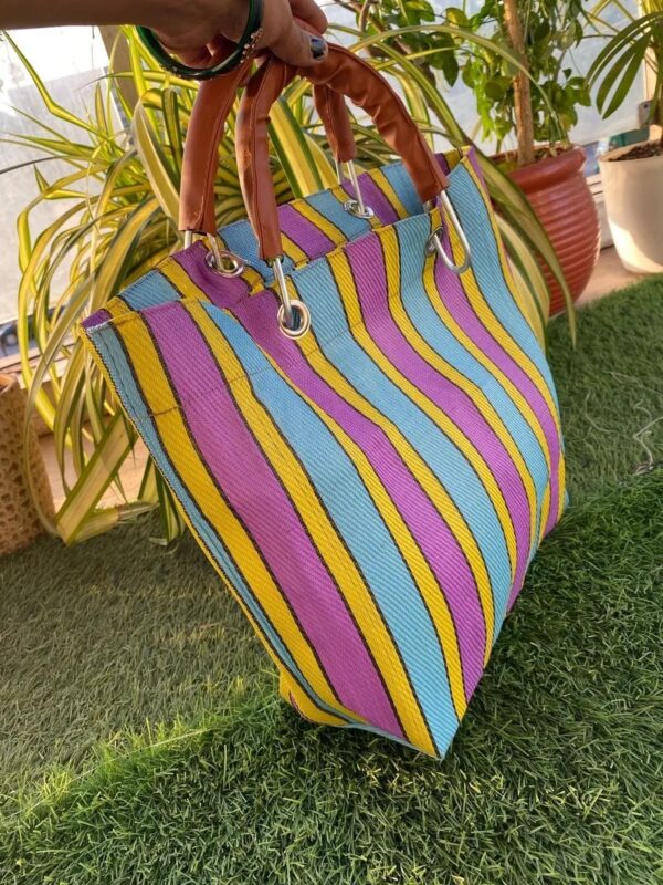 Sustainable Recycled Nylon Shopping Bag